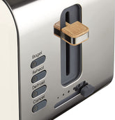 Swan Nordic 2 Dilimli Ekmek Kızartma Makinesi Beyaz